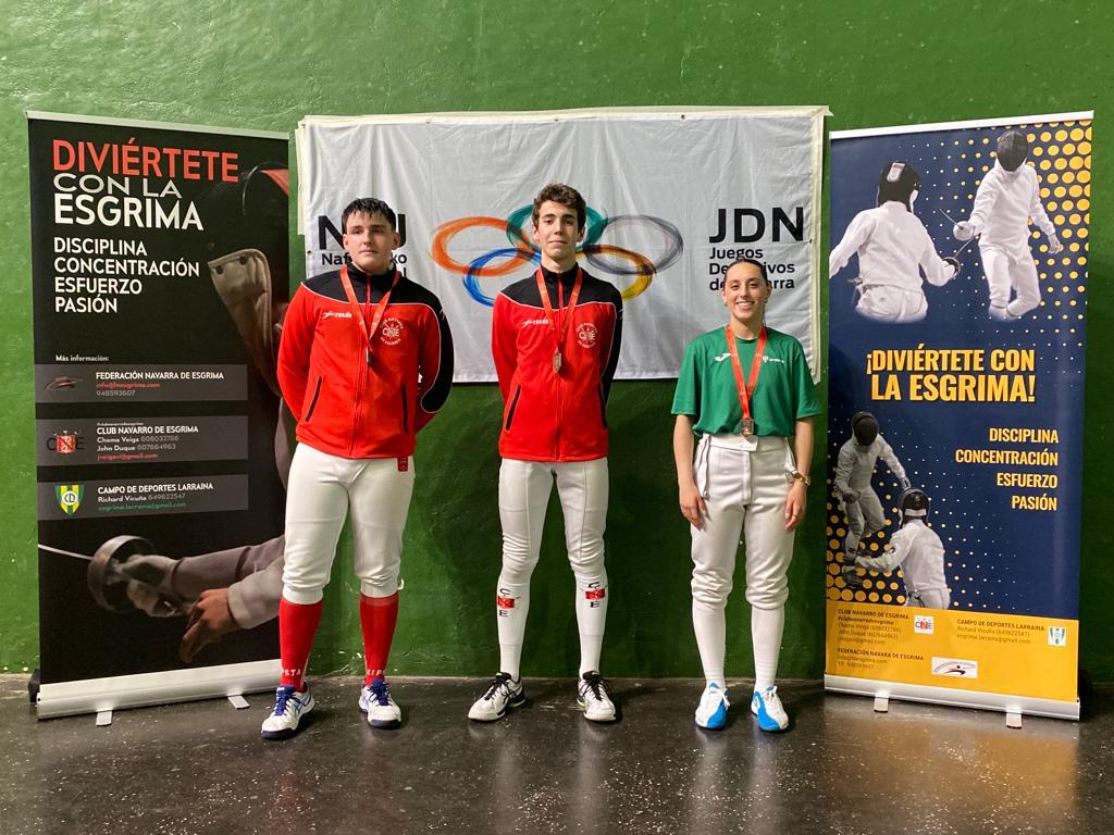 Celebrada la final Juegos Deportivos de Navarra de Espada y Florete M13 y M17, y Torneos M9